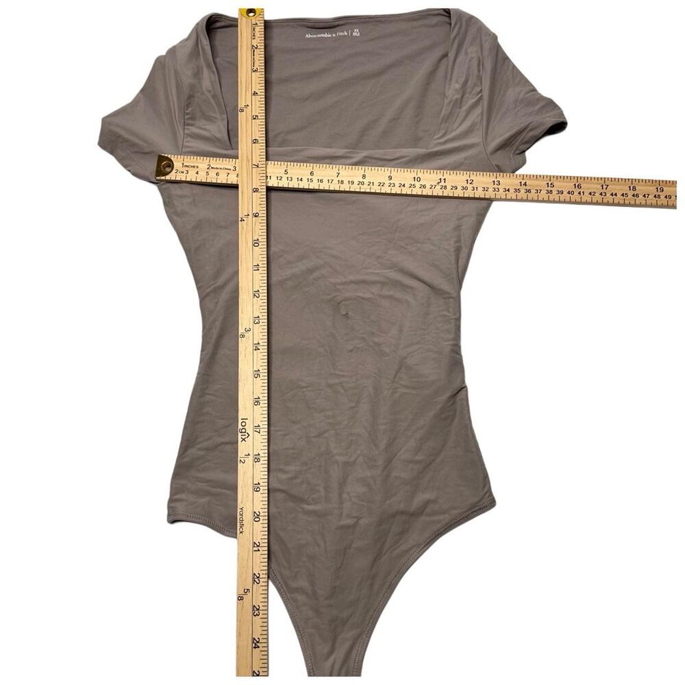 Abercrombie & Fitch Contour Butter Soft Square Neck Body Suit - Picture 3 of 4